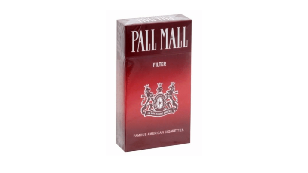 Pall Mall 10 Best Cigarette Brands in India